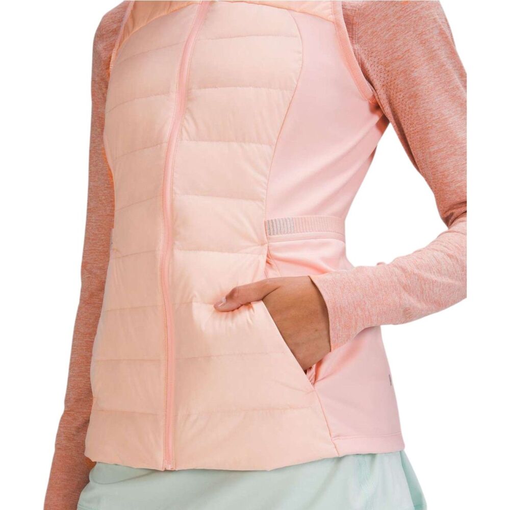 Lululemon Down for It All Vest Pink Mist - Picture 8 of 10